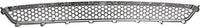 Front Bumper Grille Chrome Direct Replacement Compatible With 2011-2012 GMC Acadia GM1036150 25963852