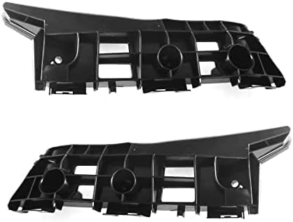 Set Of 2 Front Bumper Support Bracket Plastic Left Driver & Right Passenger Side Direct Replacement Compatible With 2010-2015 Toyota Prius/Plug-In TO1067172 TO1066172