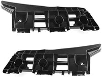 Set Of 2 Front Bumper Support Bracket Plastic Left Driver & Right Passenger Side Direct Replacement Compatible With 2010-2015 Toyota Prius/Plug-In TO1067172 TO1066172
