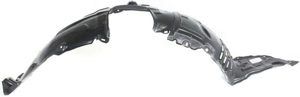 Front Fender Liner Left Driver Side Direct Replacement Compatible With 2004-2009 Mazda 3 MA1248126 BP4L56140G