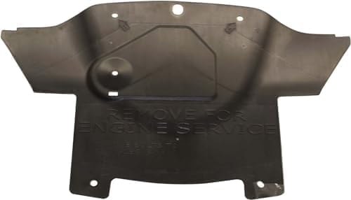AUTOS PARTS PLUS Front Center Engine Splash Shield Under Cover Plastic Direct Replacement Compatible with 2015-2023 Dodge Charger / 2018-2023 Challenger CH1228138 68214815AA