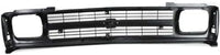 Front Grille Primed Shell And Insert Plastic Direct Replacement Compatible With 1991-1994 Chevrolet S10 Blazer / 1991-1993 S10-Pickup GM1200222 15678982