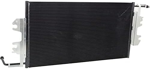 Front AC Condenser Aluminum Core Direct Replacement Compatible With 1996-2002 Chevrolet Express/GMC Savana 1500 2500 3500 GM3030180 52497546