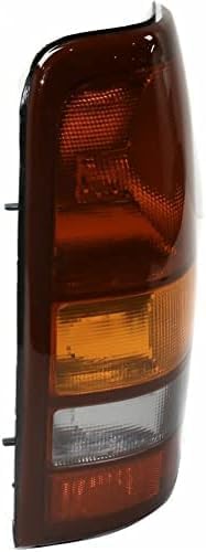 Set Of 2 Tail Light Lens And Housing Fleetside Right & Left Side Direct Replacement Compatible With 1999-2002 Chevrolet Silverado / 1999-2003 GMC Sierra 1500 2500 19169018-PFM