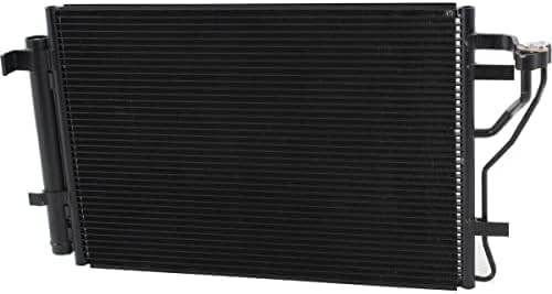 Front A/C Condenser Aluminum Core Direct Replacement Compatible With 2010-2011 Kia Forte KI3030125 976061M101