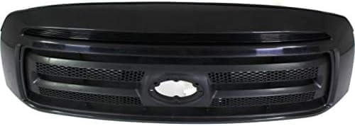 Front Grille Assembly Primed Shell And Insert Plastic Direct Replacement Compatible With 2010-2013 Toyota Tundra TO1200336 531000C220