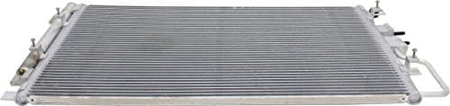 Front A/C Condenser Aluminum Core Direct Replacement Compatible With 2016-2017 Chevrolet Equinox GM3030316 23400197