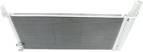 Front AC Condenser Aluminum Core Direct Replacement Compatible With 2010-2015 Toyota Prius / 2012-2015 Plug-In / 2011 Lexus CT200h TO3030316 8846047150