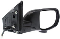 Set Of 2 Front Power Mirror Manual Folding Heated Primed Right Passenger & Left Driver Side Direct Replacement Compatible With 2016 Honda CR-V HO1320295 HO1321295 76208T1WA11-PFM