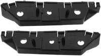 Set Of 2 Front Bumper Bracket Plastic Left Driver & Right Passenger Side Direct Replacement Compatible With 2013-2016 Ford Fusion FO1033103 FO1032103 DS7Z17C947A DS7Z17C947B
