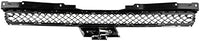 Front Bumper Upper And Lower Grille Chrome Shell And Primed Insert Direct Replacement Compatible With 2007-2014 Chevrolet Tahoe / 2007-2013 Avalanche GM1200563 GM1200553 22830013