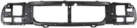 Front Grille Chrome Shell & Gray Insert + Header Panel Thermoplastic And Fiberglass + Headlight Left & Right Side Direct Replacement Compatible With 1998-2000 Ford Ranger FO1200341