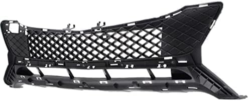 Front Bumper Center Grille Textured Plastic Direct Replacement Compatible With 2013-2015 Mercedes Benz GLK-Class MB1036149 2048856823