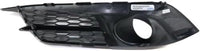 Set Of 2 Front Fog Lamp Molding Primed Right Passenger & Left Driver Side Direct Replacement Compatible With 2016-2018 Honda Civic HO1039129 HO1038129 71103TBAA10 71108TBAA10
