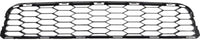Front Bumper Lower Grille Textured Plastic Direct Replacement Compatible With 2013-2015 Nissan Sentra NI1036100 622543RM0A