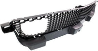 Front Bumper Grille Textured Direct Replacement Compatible With 2012-2014 Dodge Charger CH1036131 68071982AA