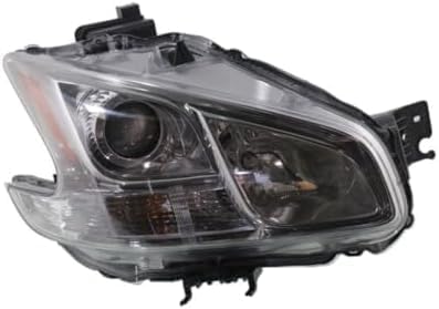 Set Of 2 Front Head Light Assembly With Clear Lens Left Driver & Right Passenger Side Direct Replacement Compatible With 2009-2014 Nissan Maxima NI2502186 NI2503186