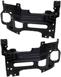 Set Of 2 Front Bumper Bracket Steel Left Driver & Right Passenger Side Direct Replacement Compatible With 2015-2019 Chevrolet Silverado 2500 HD / 3500 HD GM1067200 GM1066200