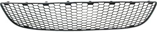 Front Bumper Center Grille Primed Plastic Direct Replacement Compatible With 2006-2010 Volkswagen Beetle VW1036140 1C0807681H01C
