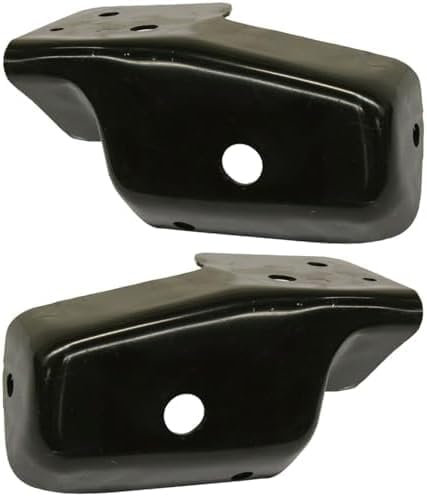 Set Of 2 Front Bumper Bracket Extension Steel Right Passenger & Left Driver Side Direct Replacement Compatible With 2007-2013 Chevrolet Silverado 1500 GM1067180 GM1066180 15838209