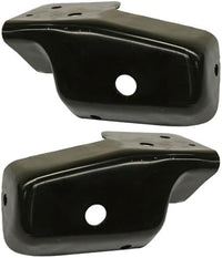 Set Of 2 Front Bumper Bracket Extension Steel Right Passenger & Left Driver Side Direct Replacement Compatible With 2007-2013 Chevrolet Silverado 1500 GM1067180 GM1066180 15838209