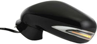 Set Of 2 Front Power Mirror Manual Folding Heated Primed Plastic Left Driver & Right Passenger Side Direct Replacement Compatible With 2009-2013 Lexus IS250 / IS350
