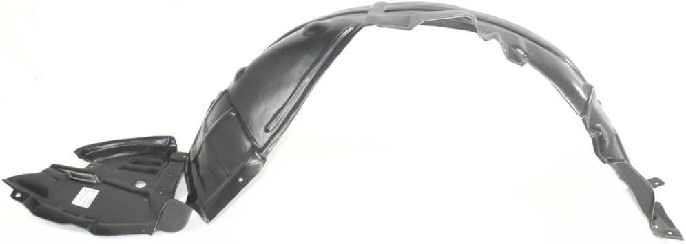 Front Inner Fender Liner Right Passenger Side Direct Replacement Compatible With 2008-2011 Lexus GS350 / GS450h / GS460 LX1249106 5380530150