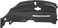 Front Radiator Support Cover Seal Plastic Direct Replacement Compatible With 2013-2015 Lexus GS350 / GS450h LX1224108 5329530100