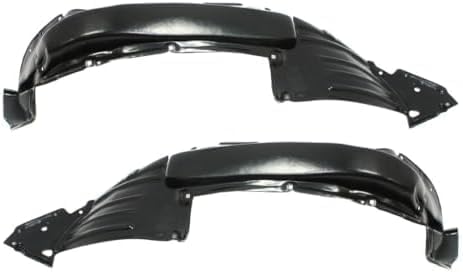 Set Of 2 Front Fender Liner Plastic Left Driver & Right Passenger Side Direct Replacement Compatible With 2012-2015 Toyota Tacoma TO1249175 TO1248175 5380504020 5380604020