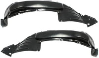 Set Of 2 Front Fender Liner Plastic Left Driver & Right Passenger Side Direct Replacement Compatible With 2012-2015 Toyota Tacoma TO1249175 TO1248175 5380504020 5380604020