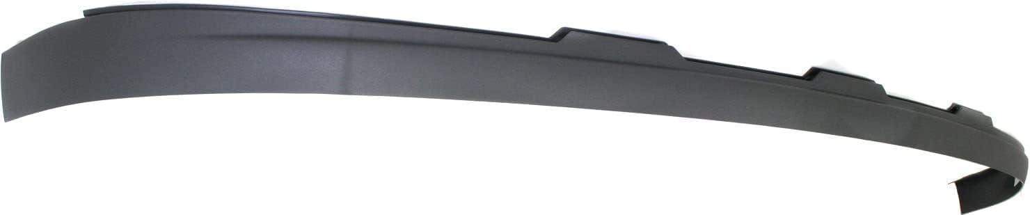 Front Lower Valance Air Deflector With Fog Light Holes + Extension Textured Direct Replacement Compatible With GMC Sierra 1500 2007-2013 GM1015100 GM1092211 15131299 15917769