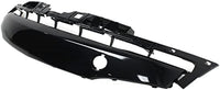 Front Bumper Lower Grille Painted Silver Black Plastic Direct Replacement Compatible With 2012-2013 Mazda 3 MA1036118 BGV8501T2C
