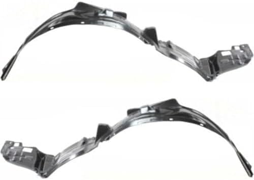Set Of 2 Front Fender Liner Right Passenger & Left Driver Side Direct Replacement Compatible With 1999-2004 Honda Odyssey HO1249111 HO1248111 74101S0XA00 74151S0XA00