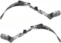 Set Of 2 Front Fender Liner Right Passenger & Left Driver Side Direct Replacement Compatible With 1999-2004 Honda Odyssey HO1249111 HO1248111 74101S0XA00 74151S0XA00