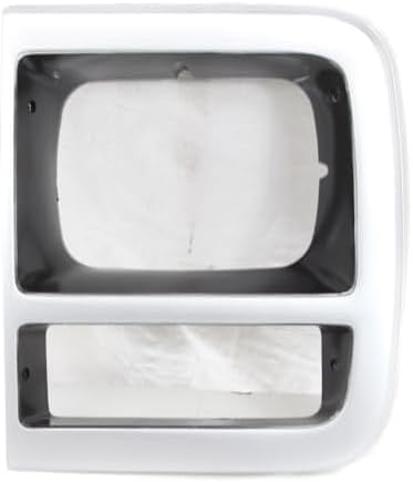 Set Of 2 Front Head Light Door Bezel Left Driver & Right Passenger Side Direct Replacement Compatible With 1994-1996 Chevrolet/GMC G-Series GM2513181 GM2512181 15685964 15685963