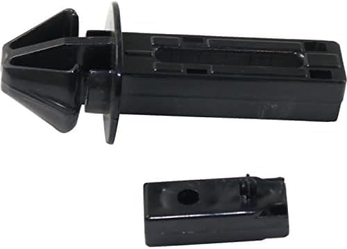 Set of 2 Front Bumper Retainer Cover Guide Steel Right Passenger & Left Driver Side Direct Replacement Compatible with 2008-2015 Mercedes Benz C-Class / 2012-2018 CLS-Class MB1032105