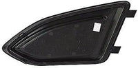 Front Fog Light Cover Right Passenger Side Direct Replacement Compatible With 2015-2018 Ford Edge FO1039177 FT4Z17B814AA