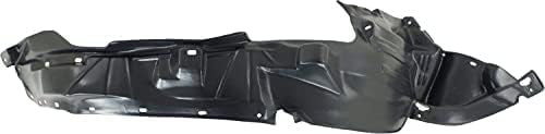 Set Of 2 Front Fender Liner Right Passenger & Left Driver Side Direct Replacement Compatible With 2003-2005 Honda Pilot HO1249118 HO1248118 74101S9VA00 74151S9VA00