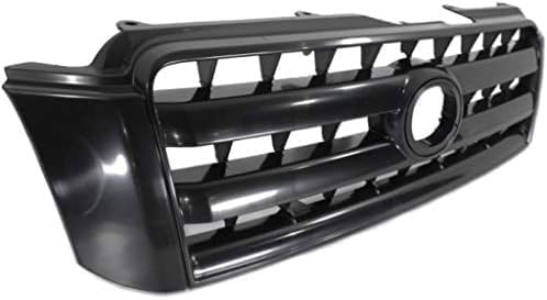 Front Grille Assembly Primed Shell And Insert Plastic Direct Replacement Compatible With 2004-2007 Toyota Highlander TO1200275 5310148100C0