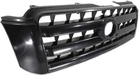 Front Grille Assembly Primed Shell And Insert Plastic Direct Replacement Compatible With 2004-2007 Toyota Highlander TO1200275 5310148100C0