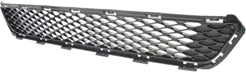 Front Bumper Grille Primed Plastic Direct Replacement Compatible With 2014-2015 Kia Optima KI1036122 865614C500