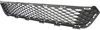 Front Bumper Grille Primed Plastic Direct Replacement Compatible With 2014-2015 Kia Optima KI1036122 865614C500