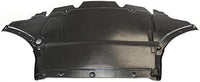 Front Engine Splash Shield Under Cover Direct Replacement Compatible with 2009-2016 Audi A4 AU1228119 8K0863821AF
