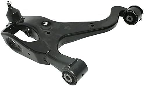 Set of 2 Front Lower Control Arm Steel Left Driver & Right Passenger Side Direct Replacement Compatible With 2005-2009 Land Rover LR3 / 2010-2016 LR4 LR028245 RBJ501540 LR028249