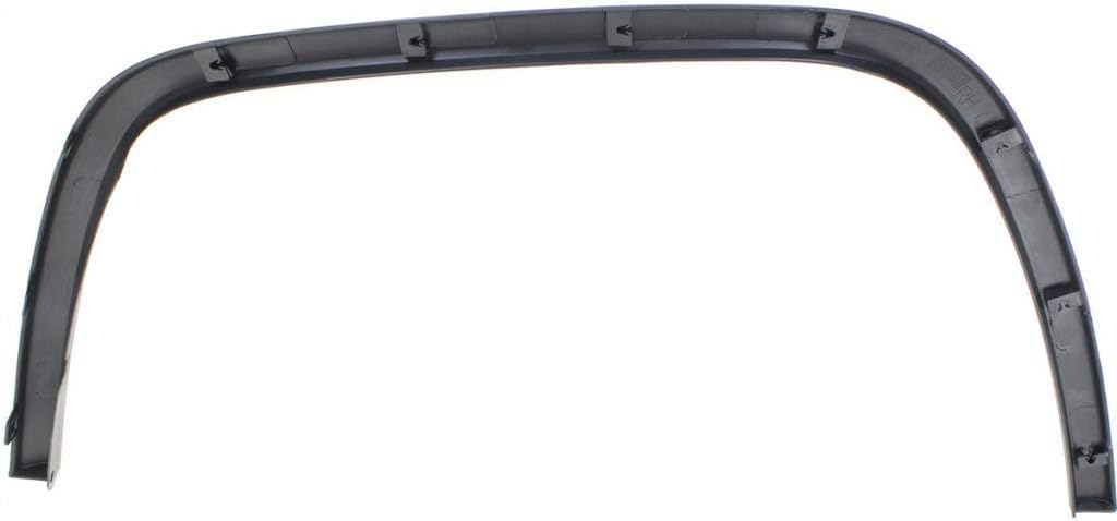 Front Fender Flare Textured Right Passenger Side Direct Replacement Compatible With 2011-2016 Jeep Grand Cherokee CH1291106 1MP38RXFAE