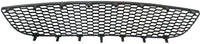 Front Bumper Center Grille Primed Plastic Direct Replacement Compatible With 2006-2010 Volkswagen Beetle VW1036140 1C0807681H01C