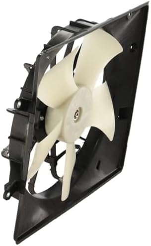 Front Radiator Fan Shroud Assembly Left Driver Side Direct Replacement Compatible with 2004-2008 Acura TL AC3115109 19015RDAA01