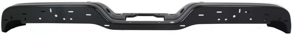Step Bumper Face Bar Primed Steel With Rear Object Sensor Holes Direct Replacement Compatible With 2001-2007 Ford F-Series Super Duty FO1102347 3C3Z17906BA