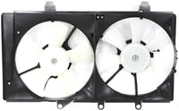 Front Dual Fan Shroud Assembly Direct Replacement Compatible with 2004-2005 Dodge Neon CH3115137 5019210AA
