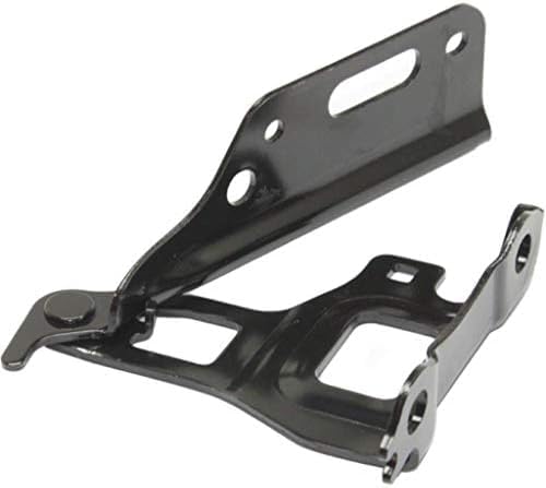 Set of 2 Front Hood Hinge Assembly Steel Left Driver & Right Passenger Side Direct Replacement Compatible with 2015-2020 Honda Fit HO1236139 HO1236140 60120TAR000ZZ 60170TAR000ZZ